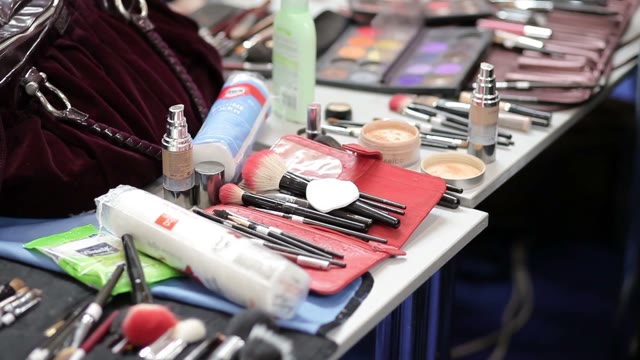 Table With Makeup