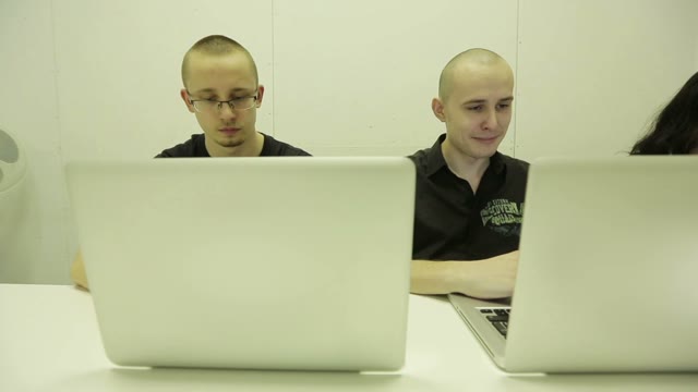 Users Work With Laptops
