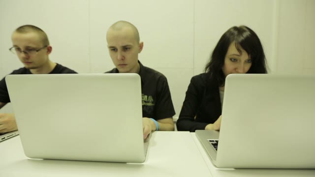 Users Work With Laptops
