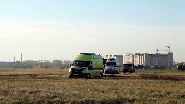 Ambulance Brigade Rides To The Call