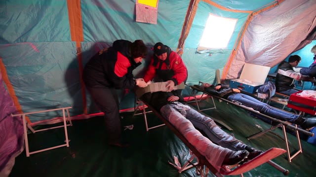 Medical Tent In The Field