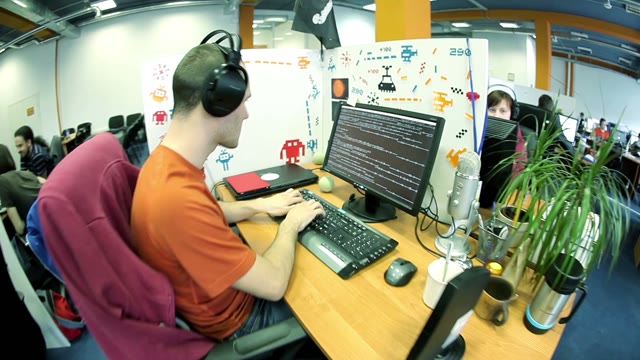 Young Man With Headphones, Price For Shakes His Head