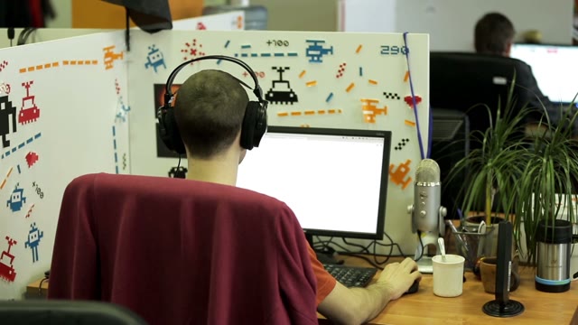 Young Man With Headphones, Price For Shakes His Head