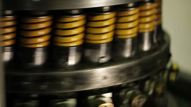 Rotary Machine In Production At The Factory