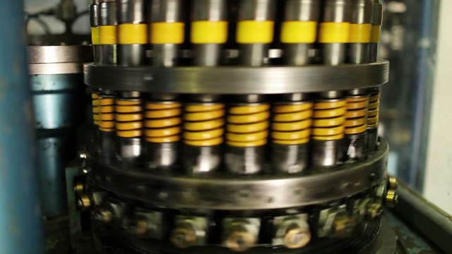 Rotary Machine In Production At The Factory