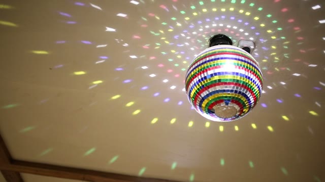 Disco Ball In The Club Makes It Beautiful.