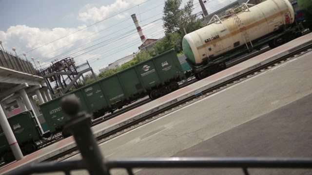 Train Station. Goes Freight Train.