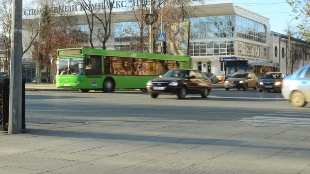 City Traffic. Crossroads