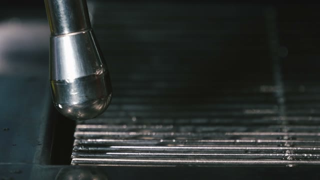 Coffee Machine. Close-up
