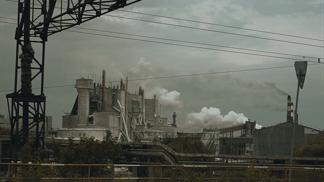 Smoking Chimneys In The Distance