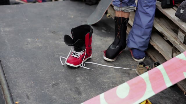 Boy Lace Shoes For Snowboarding