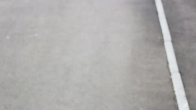 Skateboarder Going To Go Close-up