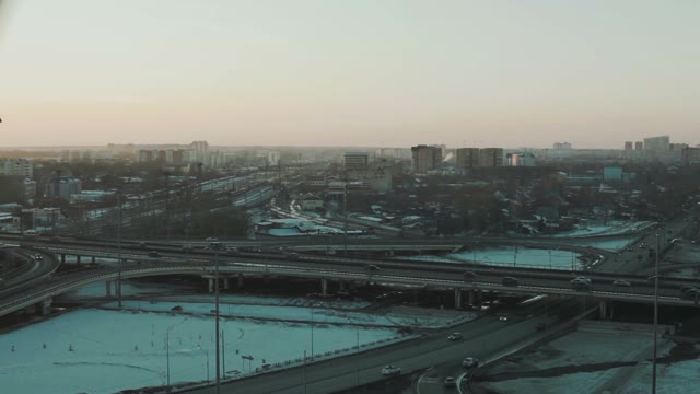 Busy Highway Timelapse
