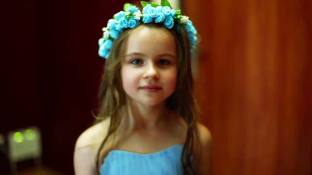 Little Girl Smiling Close-up