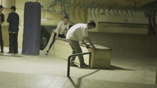 Man Work In Skatepark