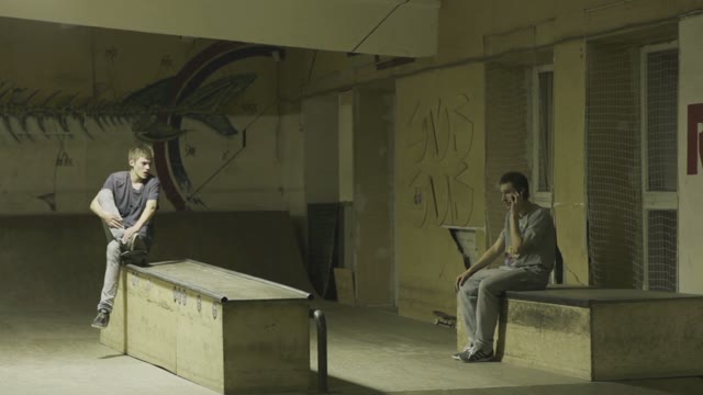 Warming-up In Skatepark