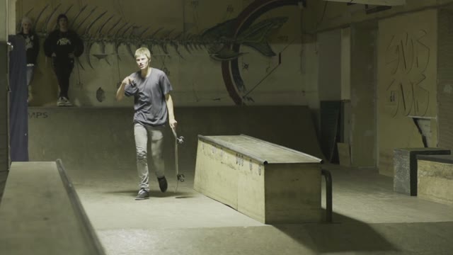 Skater In Skatepark