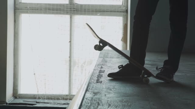 The Guy Goes On A Skateboard