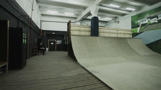 Man Preparing For Skateboarding