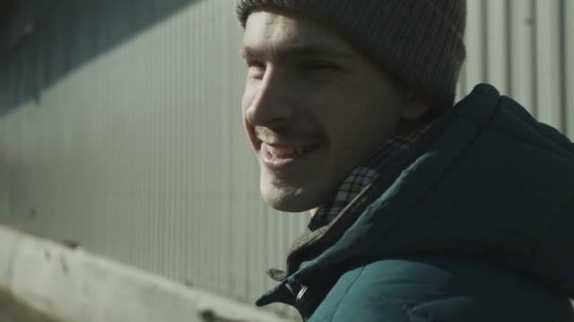 The Guy On The Street Smiling