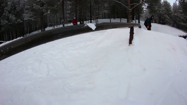 Jibbing On The Rail