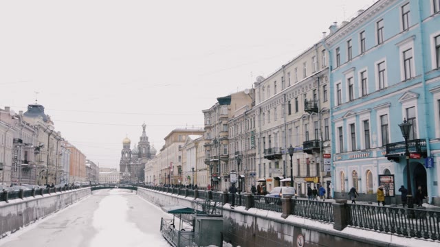 Beautiful Winter St. Petersburg
