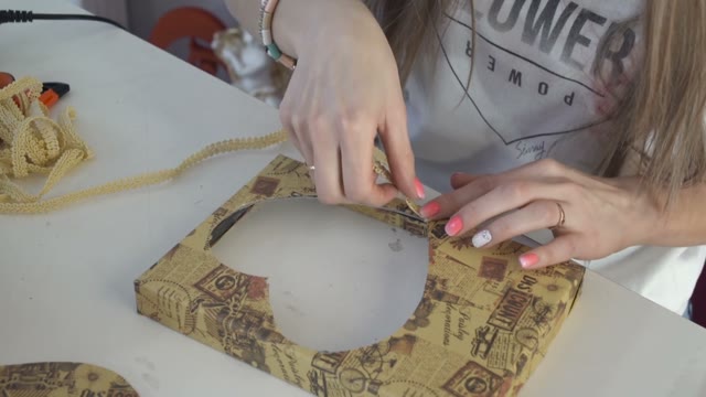 Beautiful Girl Starts To Pack A Good Wedding Gift