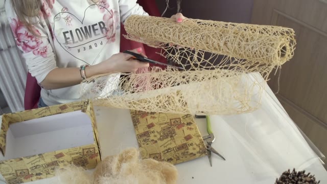 Beautiful Girl Prepares A Wedding Gift With Their Own Hands