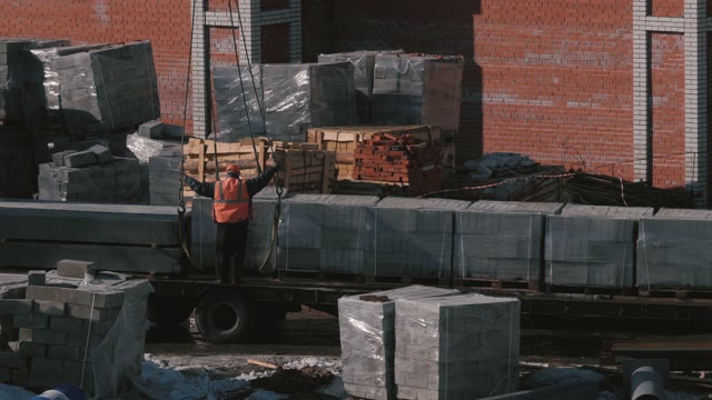 Construction Of A Brick High-rise Building