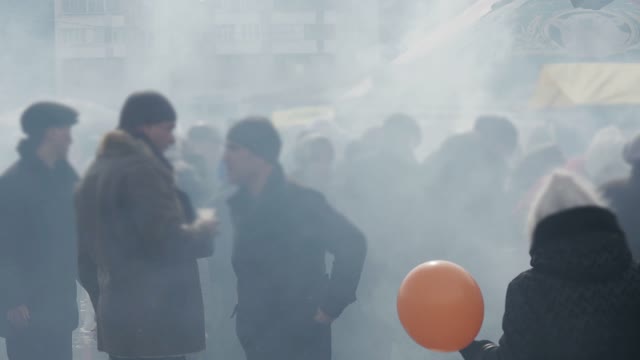 Asians Celebrate Muslim Holiday