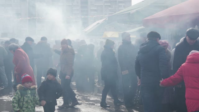 Asians Celebrate Muslim Holiday