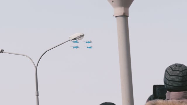 Russian Air Force Flight Groups Airshow