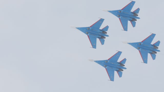 Russian Air Force Flight Groups Airshow