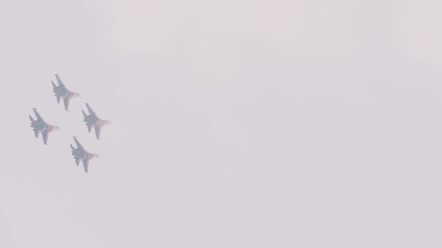 Russian Air Force Flight Groups Airshow