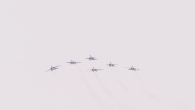 Russian Air Force Flight Groups Airshow