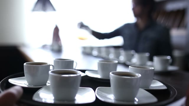 Barista Shows A Master Class In Cooking Coffee