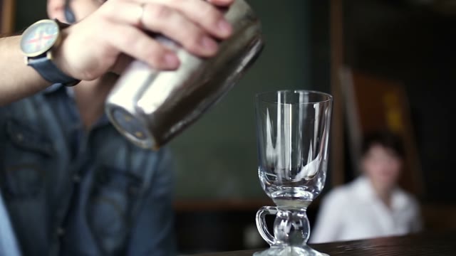 Barista Shows A Master Class In Cooking Coffee