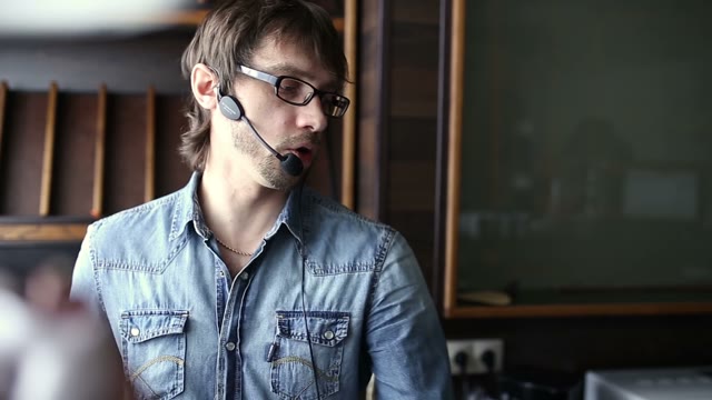Barista Shows A Master Class In Cooking Coffee