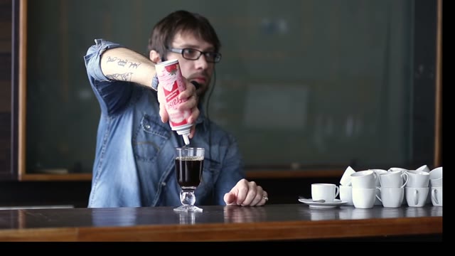 Barista Shows A Master Class In Cooking Coffee