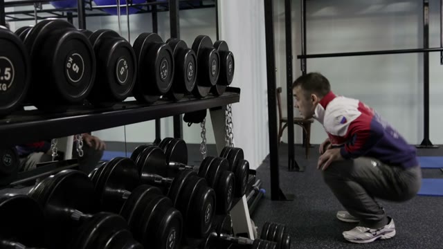Strength Training In The Gym On Simulators