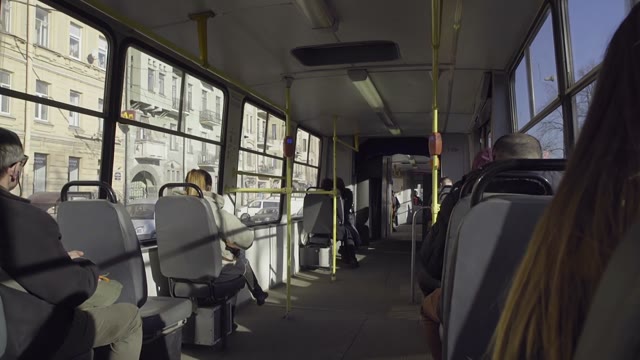 Shooting Inside A Moving Tram