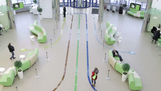 The Main Hall Of The Business Center