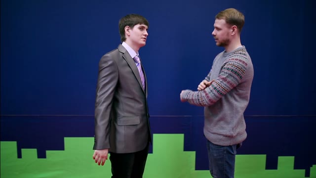 Businessman Shakes Hands With A Client