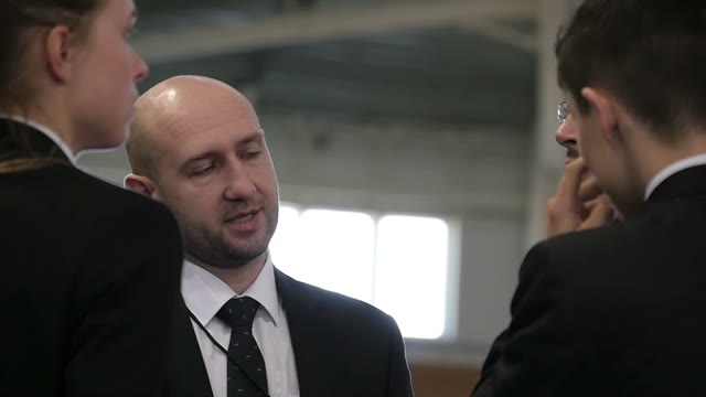 Businessmen Discussing Something