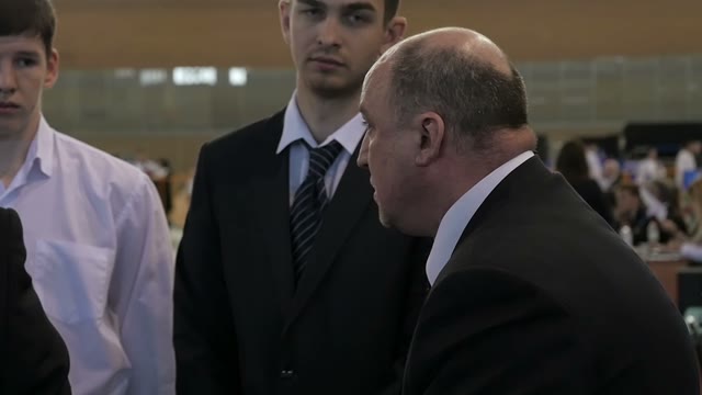 Businessmen Discussing Something