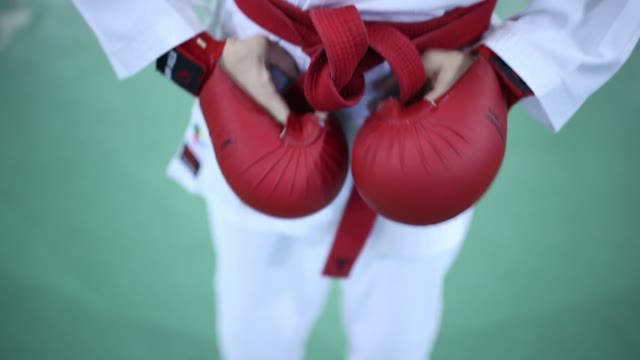 Young Karateka Ready For Battle