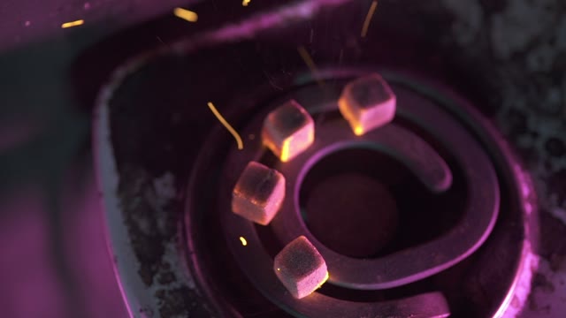 Coals For Hookah Caught Fire On A Stove