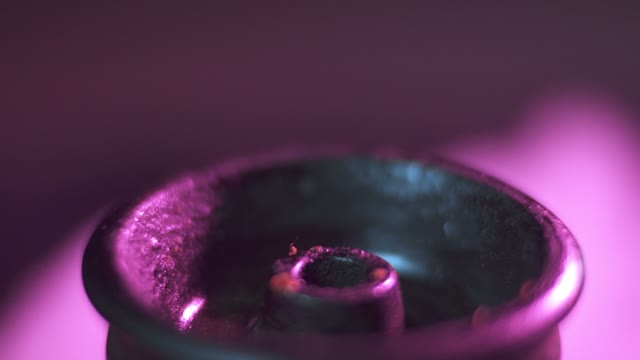 Tobacco Pours Close-up