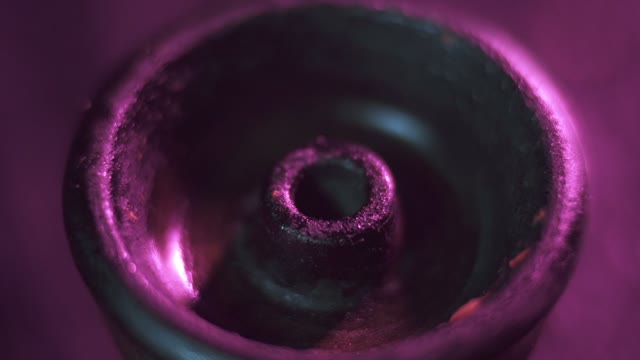 Tobacco Pours Into The Hookah Close-up