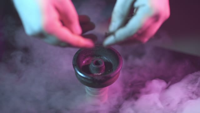 Hand Filled Into The Chillum Tobacco